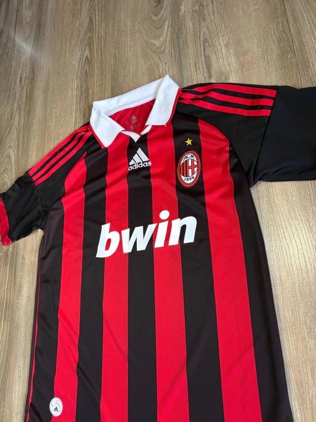 Casaca Retro Milan Chomba 2009 Ronaldinho 80