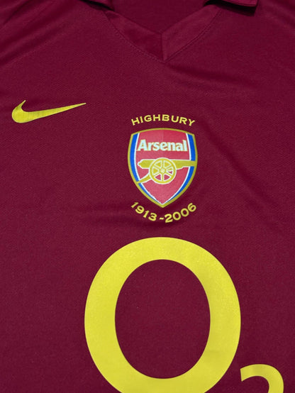 Casaca Retro Arsenal 2005 06 Henry 14