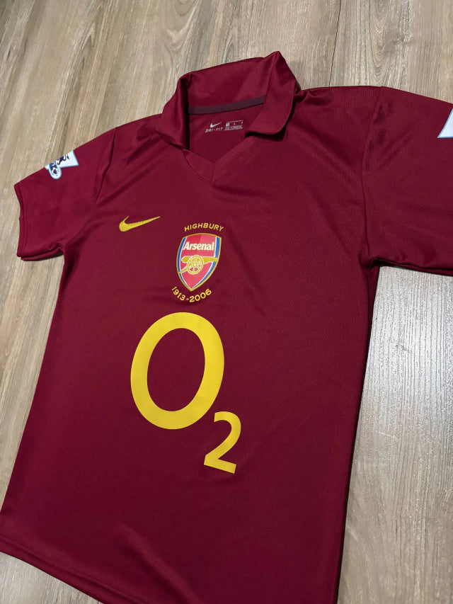 Casaca Retro Arsenal 2005 06 Henry 14