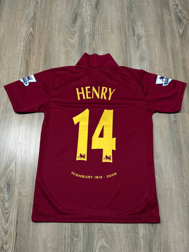 Casaca Retro Arsenal 2005 06 Henry 14