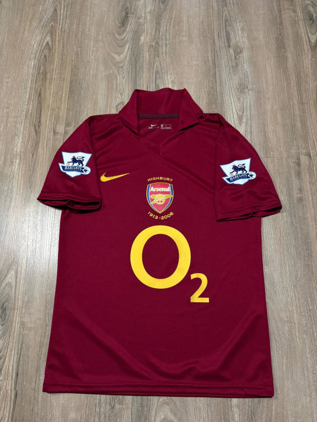 Casaca Retro Arsenal 2005 06 Henry 14