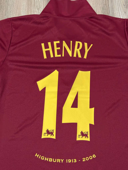 Casaca Retro Arsenal 2005 06 Henry 14