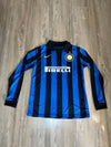 Casaca Retro Inter de Milan Mangas Largas Ronaldo Nazario 9