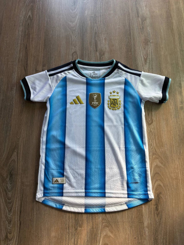 Casaca Argentina Titular Mundial 2026 Para Ninos