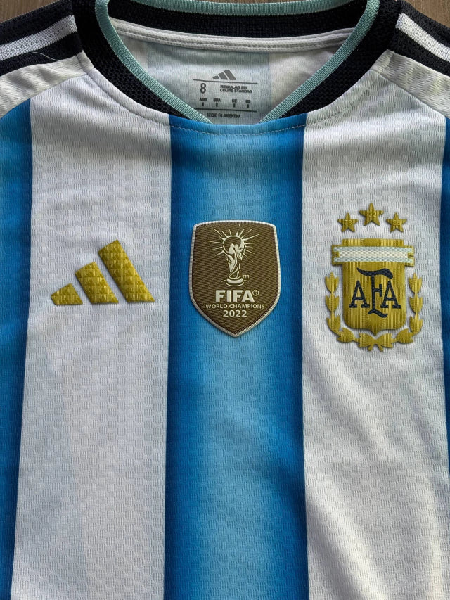 Casaca Argentina Titular Mundial 2026 Para Ninos