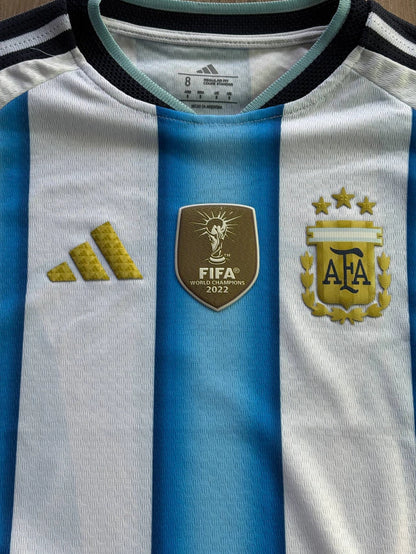 Casaca Argentina Titular Mundial 2026 Para Ninos
