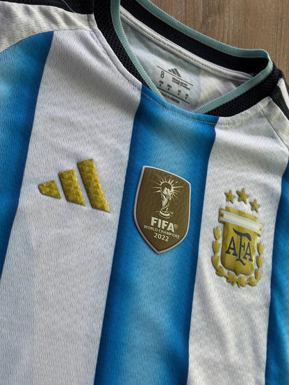 Casaca Argentina Titular Mundial 2026 Para Ninos