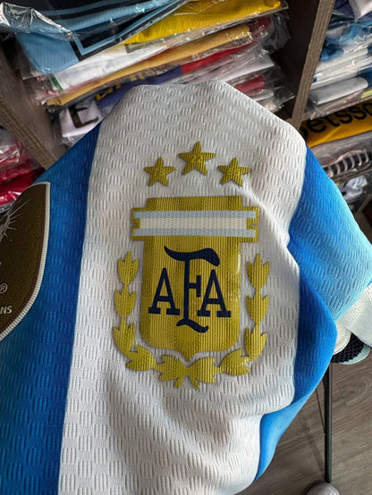 Casaca Argentina Titular Mundial 2026 Para Ninos