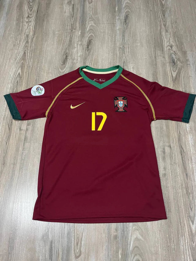 Casaca Retro Portugal Titular 2006 Cristiano Ronaldo 17