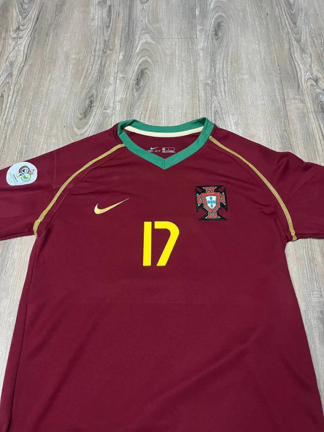 Casaca Retro Portugal Titular 2006 Cristiano Ronaldo 17