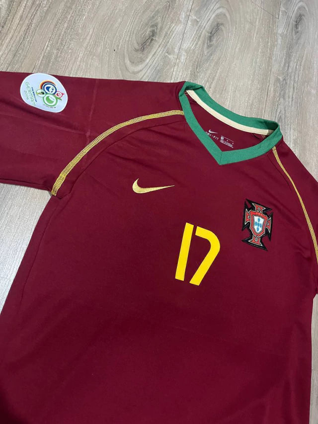 Casaca Retro Portugal Titular 2006 Cristiano Ronaldo 17