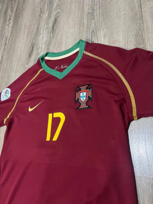 Casaca Retro Portugal Titular 2006 Cristiano Ronaldo 17