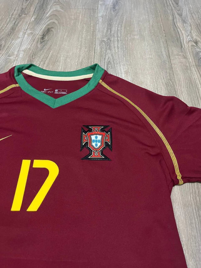 Casaca Retro Portugal Titular 2006 Cristiano Ronaldo 17