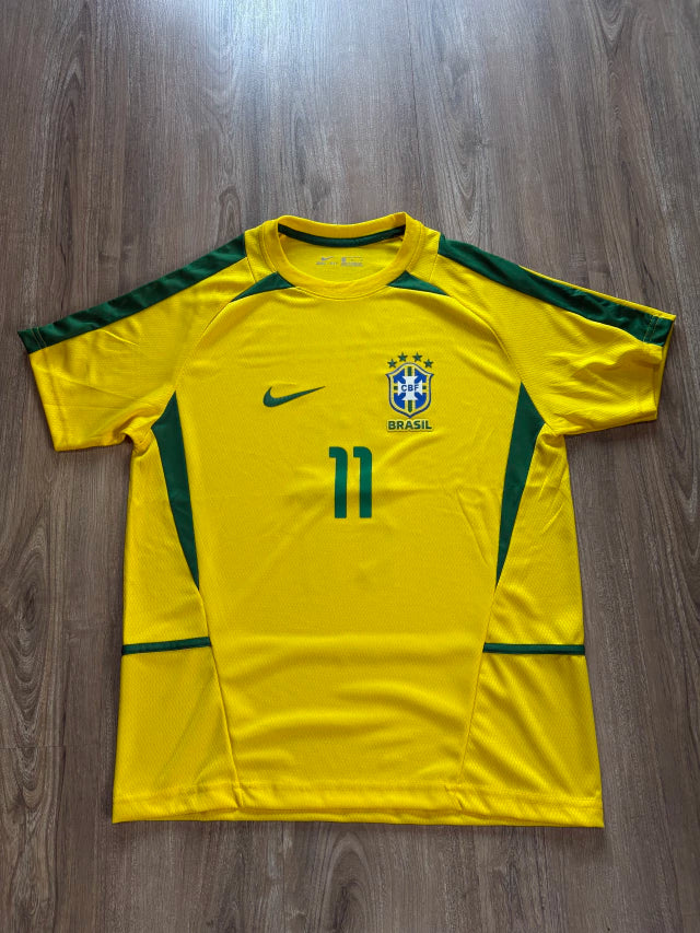 Casaca Retro de Brasil Titular 2002