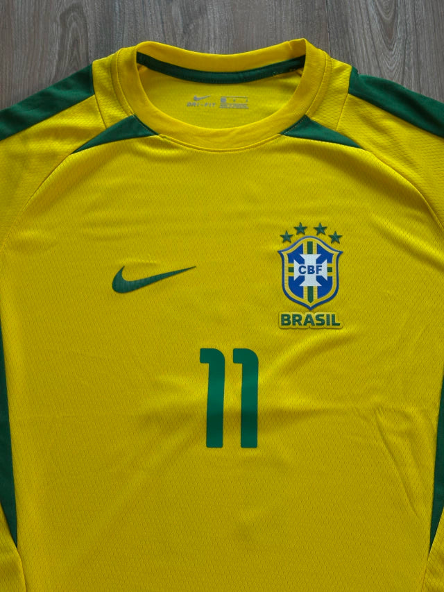 Casaca Retro de Brasil Titular 2002