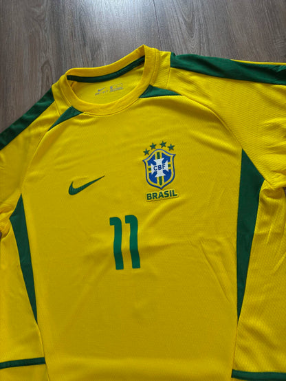 Casaca Retro de Brasil Titular 2002