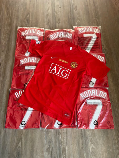 Casaca Retro Manchester United Titular 2008 Cristiano Ronaldo 7