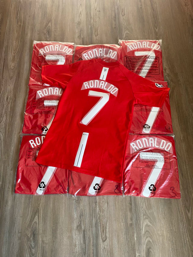 Casaca Retro Manchester United Titular 2008 Cristiano Ronaldo 7
