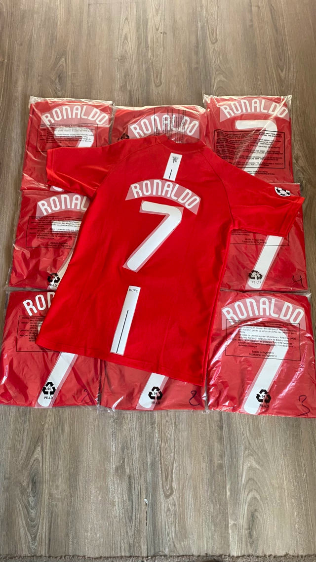 Casaca Retro Manchester United Titular 2008 Cristiano Ronaldo 7