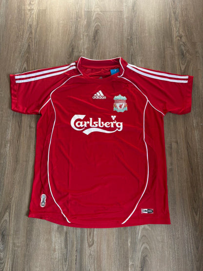 Casaca Retro Liverpool Titular Carlsbeg 2006