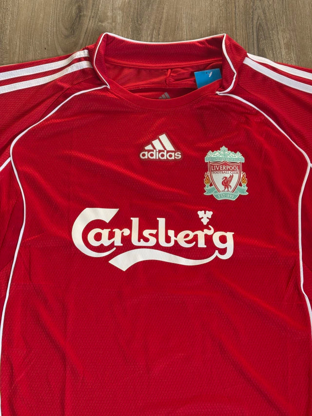 Casaca Retro Liverpool Titular Carlsbeg 2006