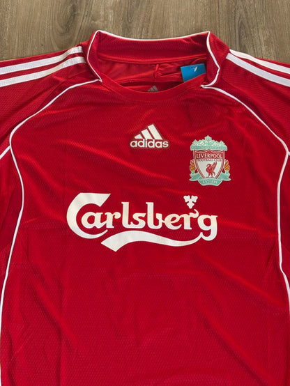 Casaca Retro Liverpool Titular Carlsbeg 2006