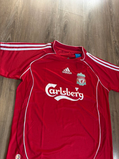 Casaca Retro Liverpool Titular Carlsbeg 2006