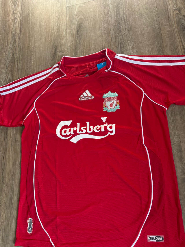 Casaca Retro Liverpool Titular Carlsbeg 2006