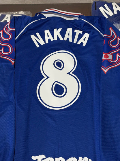 Casaca Retro Japon 1998 Mangas Largas Nakata 8