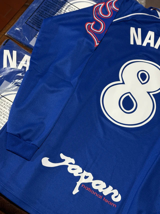Casaca Retro Japon 1998 Mangas Largas Nakata 8